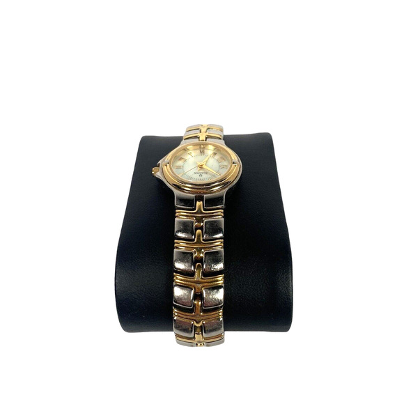 Womens Bulova Bracelet Two-Tone Steel Ladies Watch 98L56 Mother Of Pearl Dial main image 6